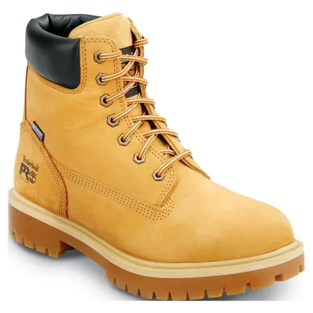 Timberland PRO  6IN Direct Attach Men's, Wheat, Steel Toe, EH, MaxTRAX Slip Resistant, WP Boot (12.0 M)