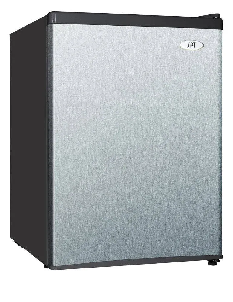 2.4 cu.ft. Compact Refrigerator in Stainless Steel Energy Star