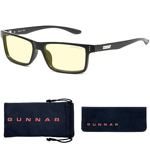 Gunnar - Blue Light Reading Glasses - Vertex +1.5 - Onyx