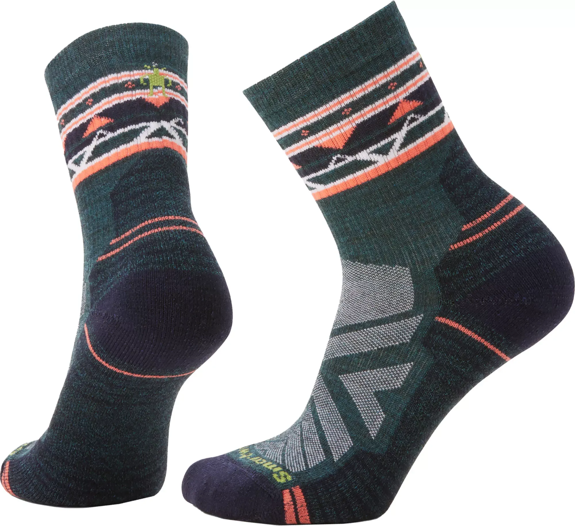 Smartwool Women's Hike Light Cushion Zig Zag Valley Mid Crew Socks