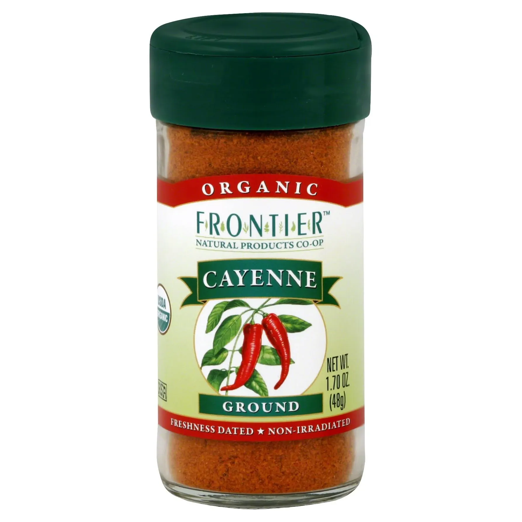 Frontier Organic Cayenne, Ground - 1.7 oz