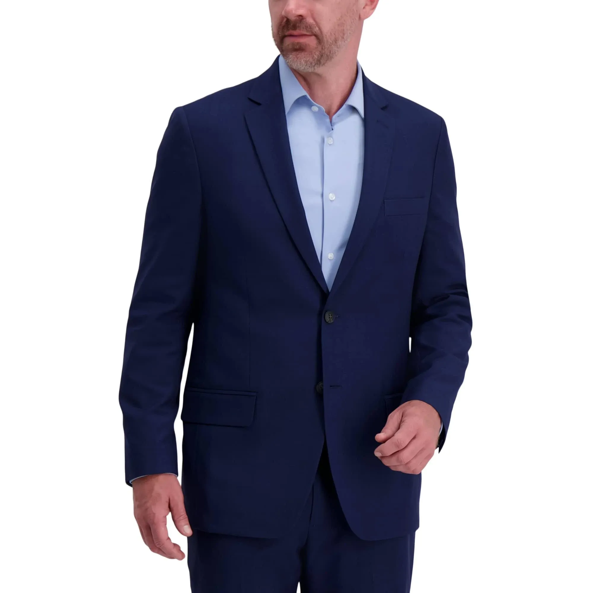 Haggar Men's Smart Wash Classic Fit Suit Jacket