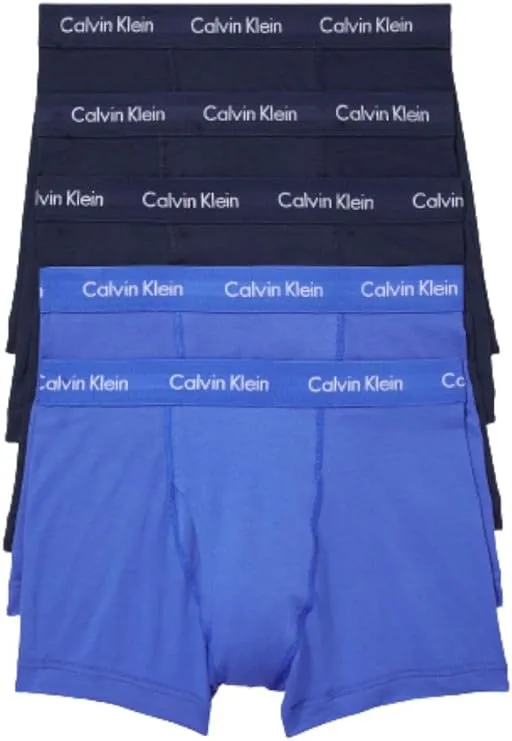 Calvin Klein Men's Cotton Stretch 5-pack Trunk