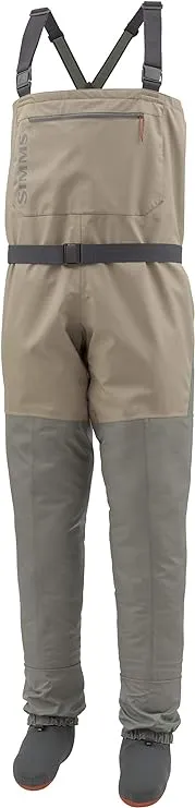 Simms Men's Tributary Stockingfoot Chest-High Fishing Waders - Durable, Breathable, Waterproof Fly Fishing Waders for Men