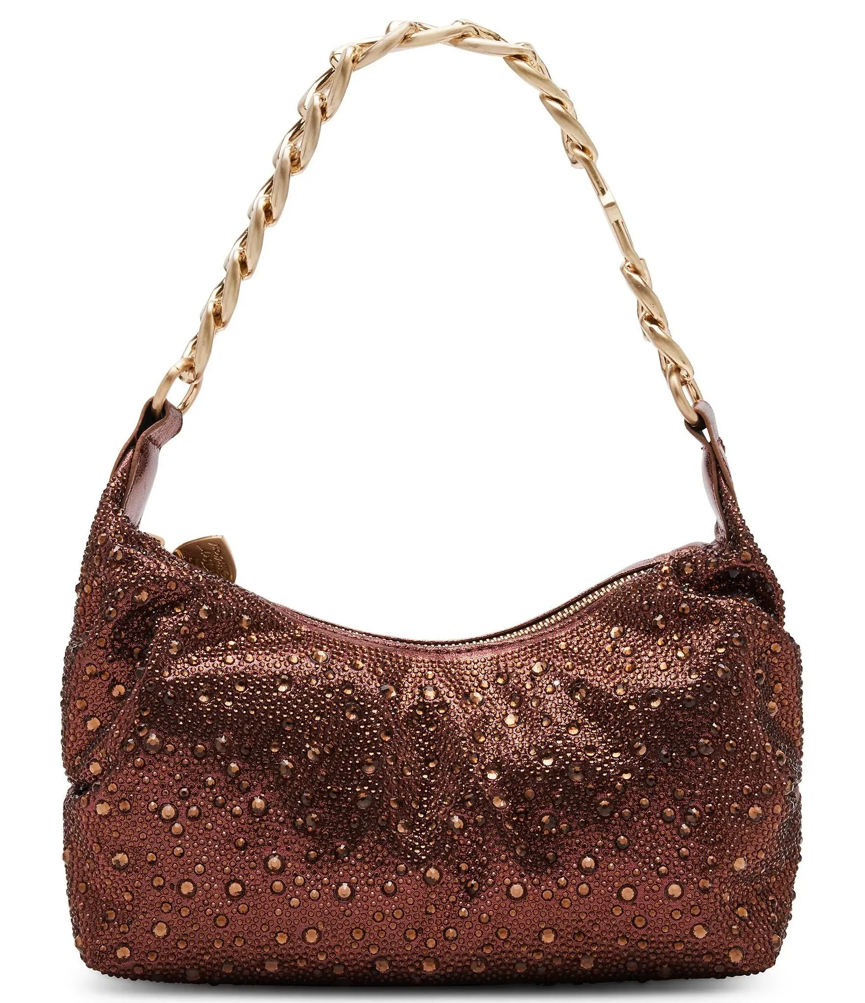 Shine On Rhinestone Hobo In Brown