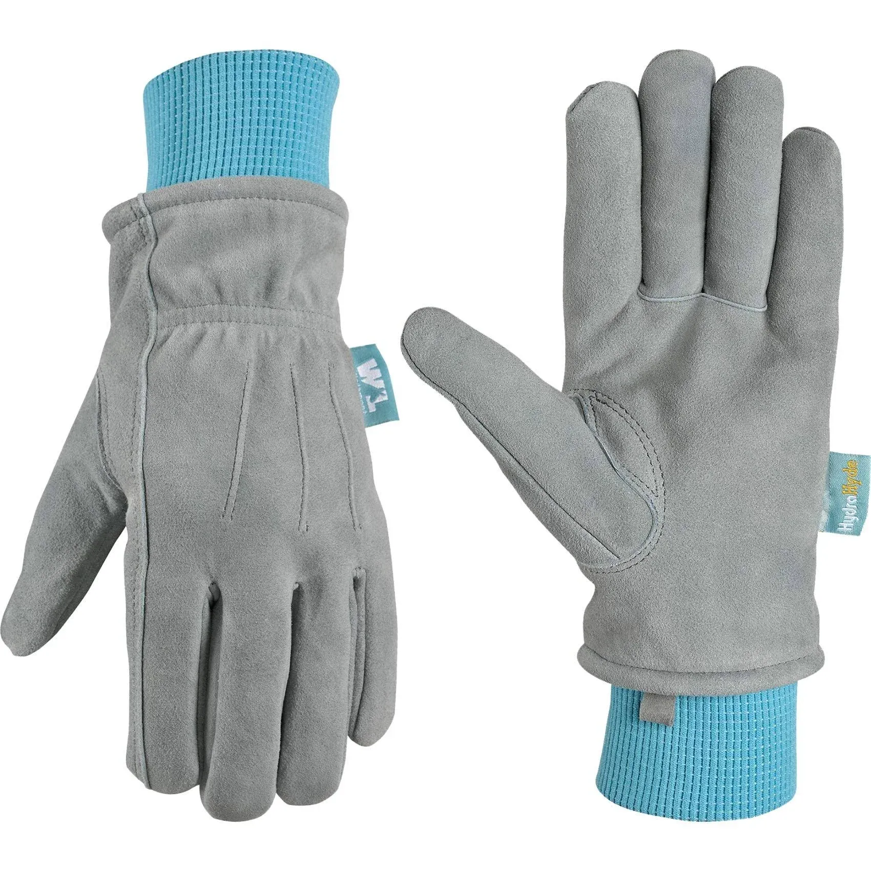  Women&#039;s Winter HydraHyde Water-Resistan<wbr/>t Warm Leather Gloves 1083L, Gray Large