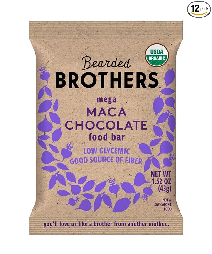 Bearded Brothers Bar - Almond Butter Chocolate Box of 12