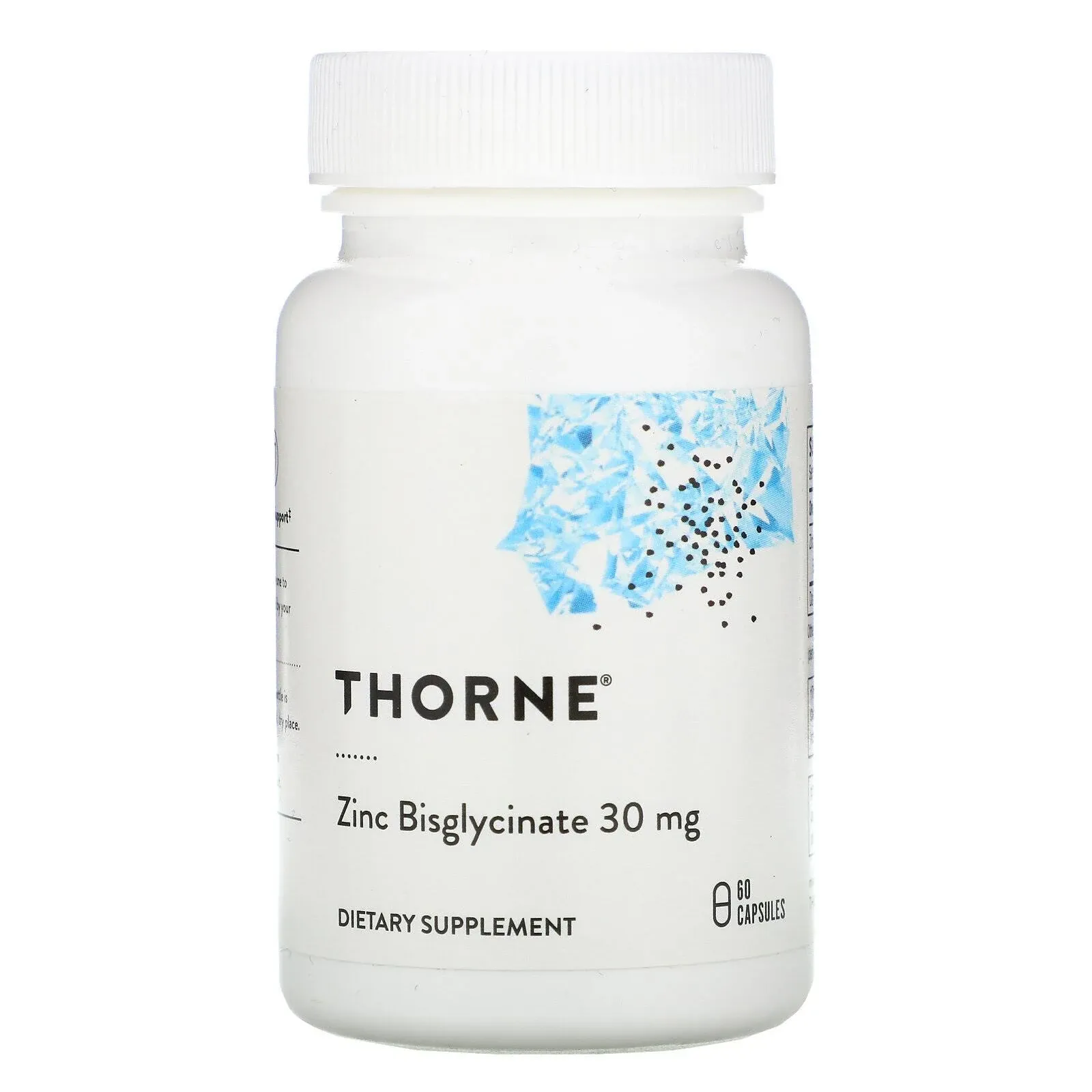 Thorne - Zinc Bisglycinate - 60 Capsules, 30 mg