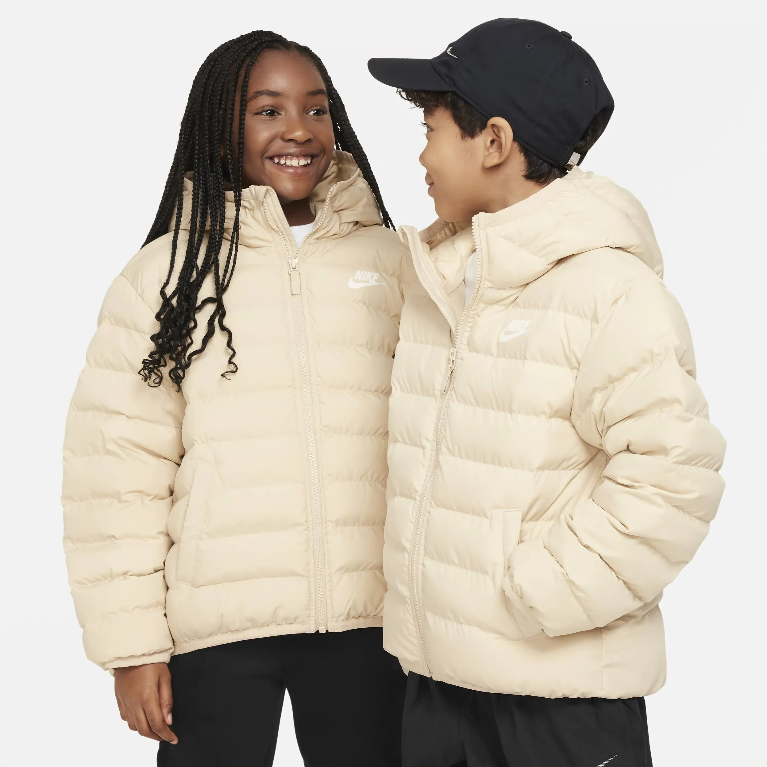 Nike Kids' Sportswear Lightweight Synthetic Fill Hooded Jacket