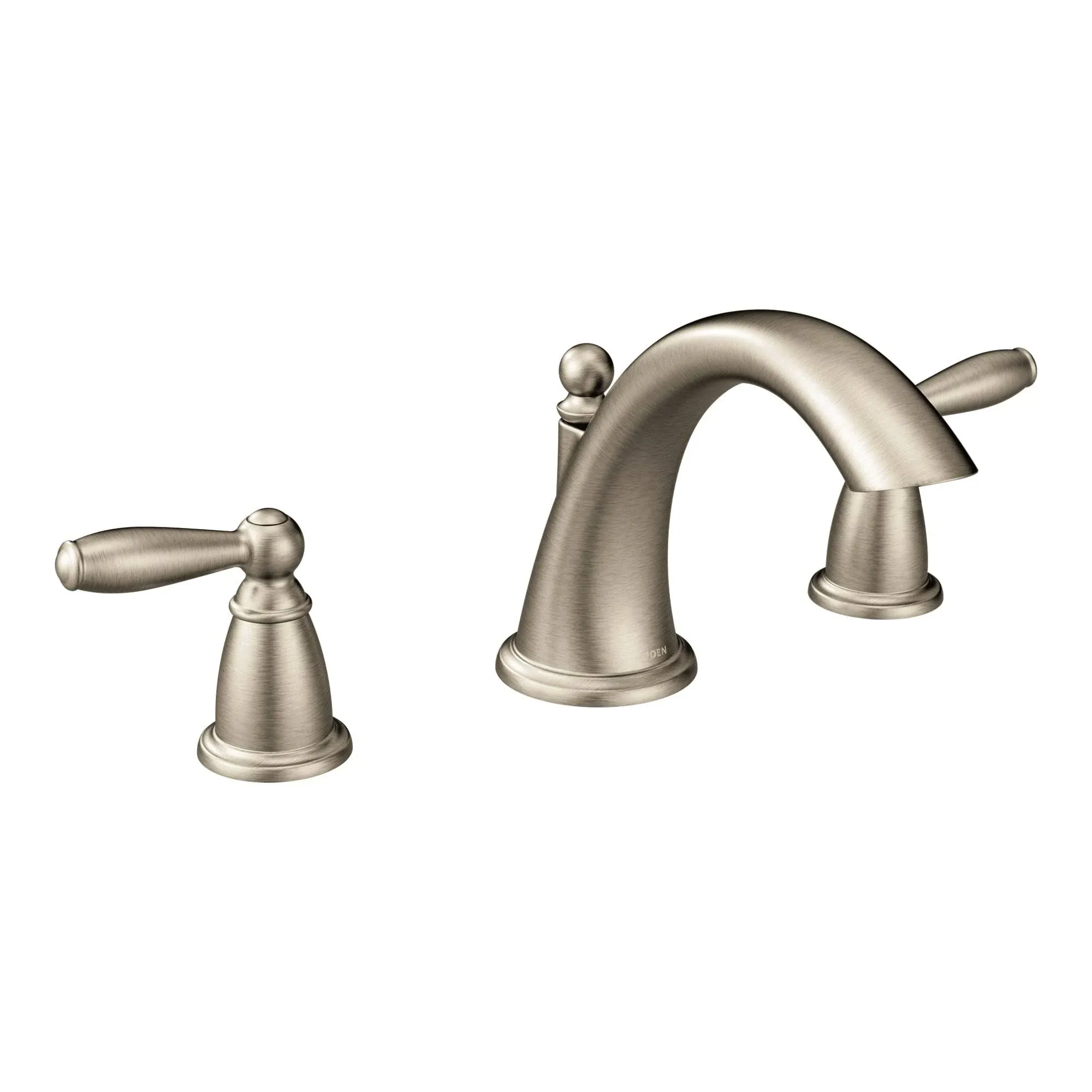 Moen T4943BN Brantford Brushed Nickel Two-Handle Roman Tub Faucet