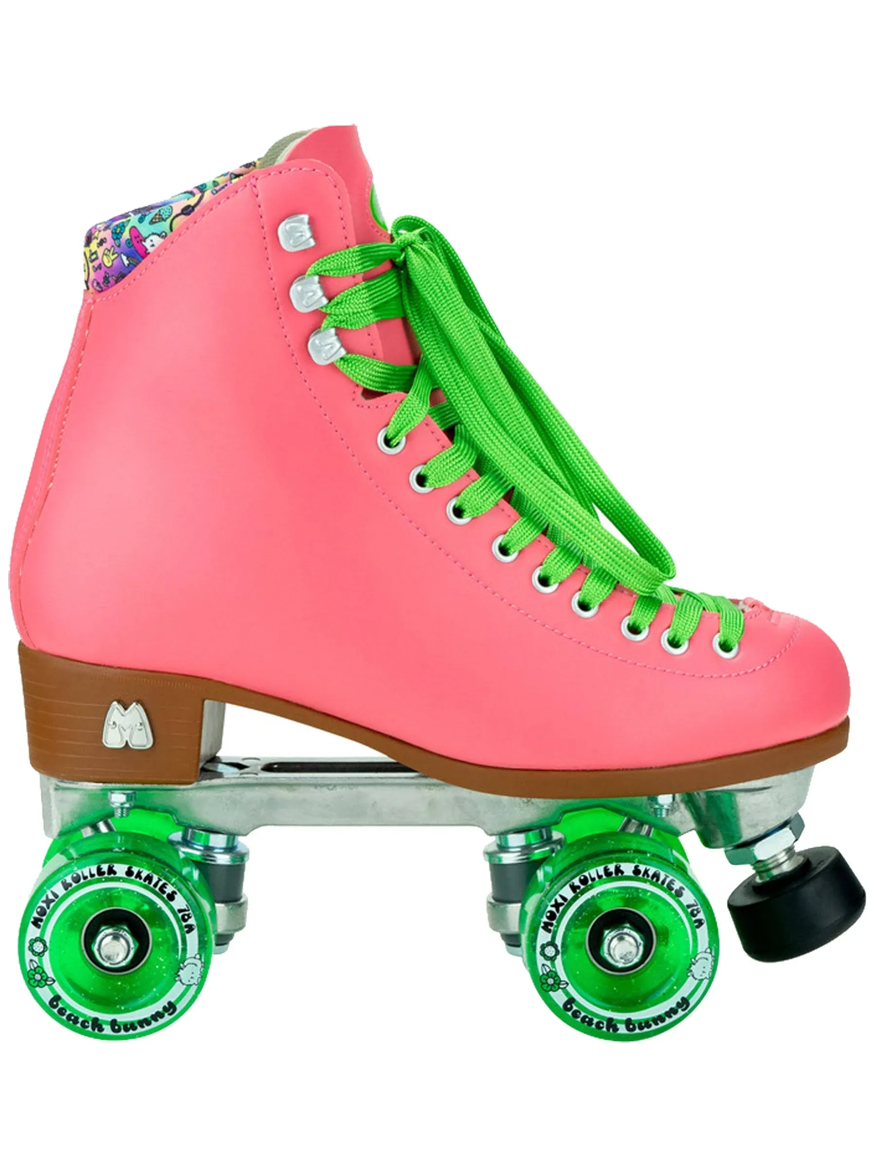 Moxi Beach Bunny Roller Skates - Watermelon 6