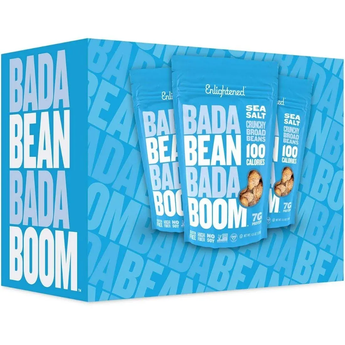 Bada Bean Bada Boom Plant-based Protein, Gluten Free, Vegan, Non-GMO, Soy Fre...