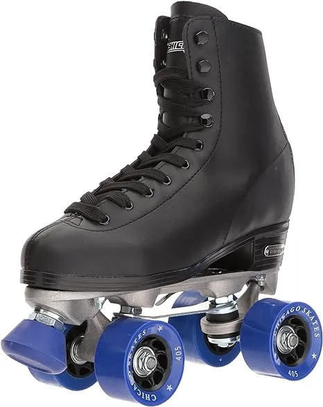 Chicago Men's Rink Roller Skates, Size 6, Black