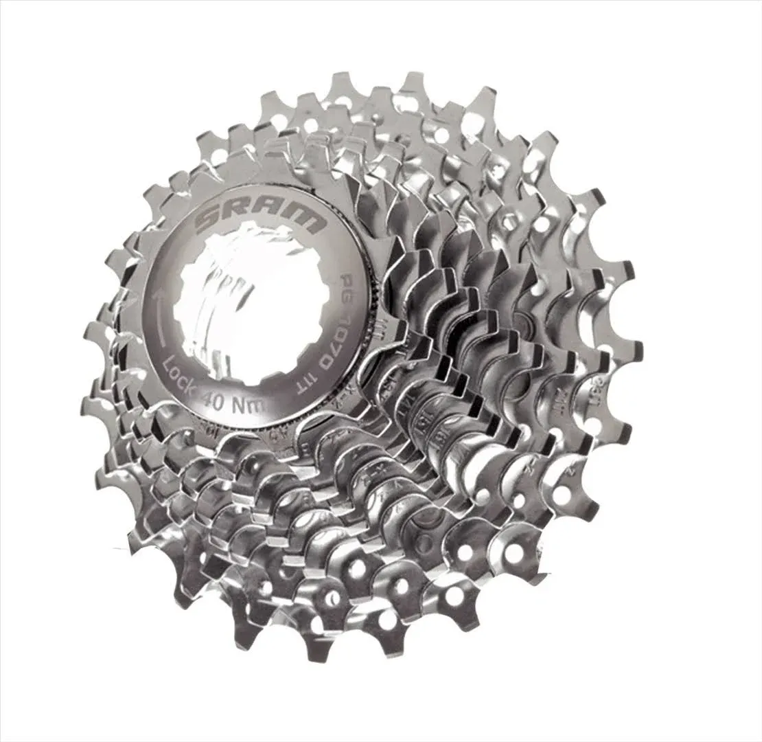 SRAM PG-1070 Cassette - 10 Speed, 11-36t, Silver