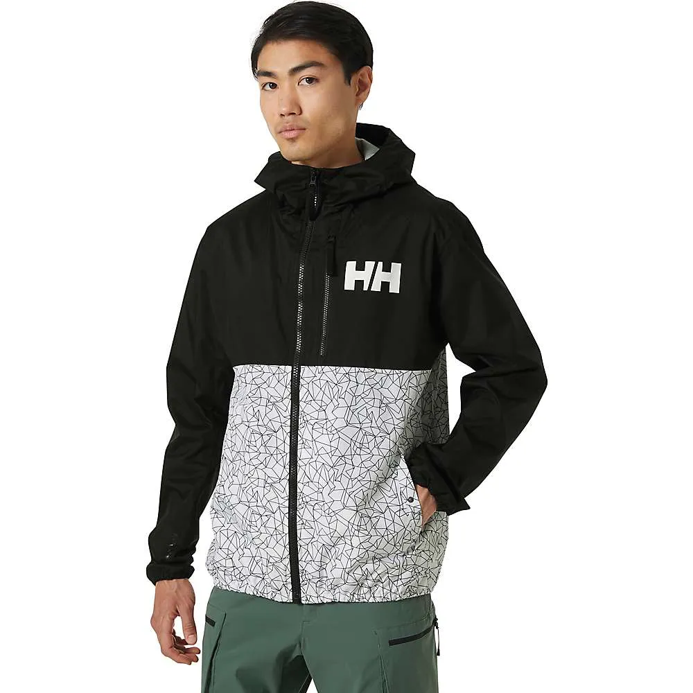 Helly Hansen Men's Belfast 2 Packable Jacket - XL - Black Print