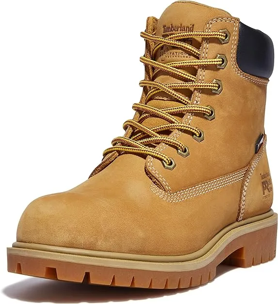 Timberland Women's Direct Attach 6" Steel-Toe Waterproof Work Boots