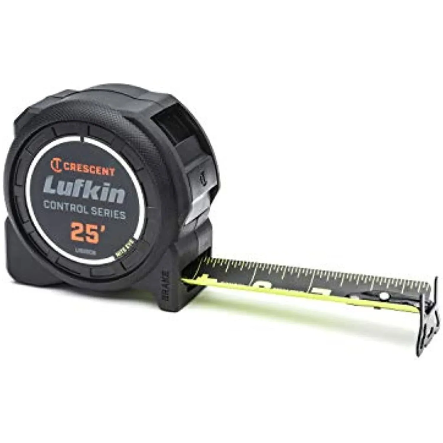 Lufkin 1-3/16 x 25' Command Control Series Black Clad Tape Measure - L1025CB