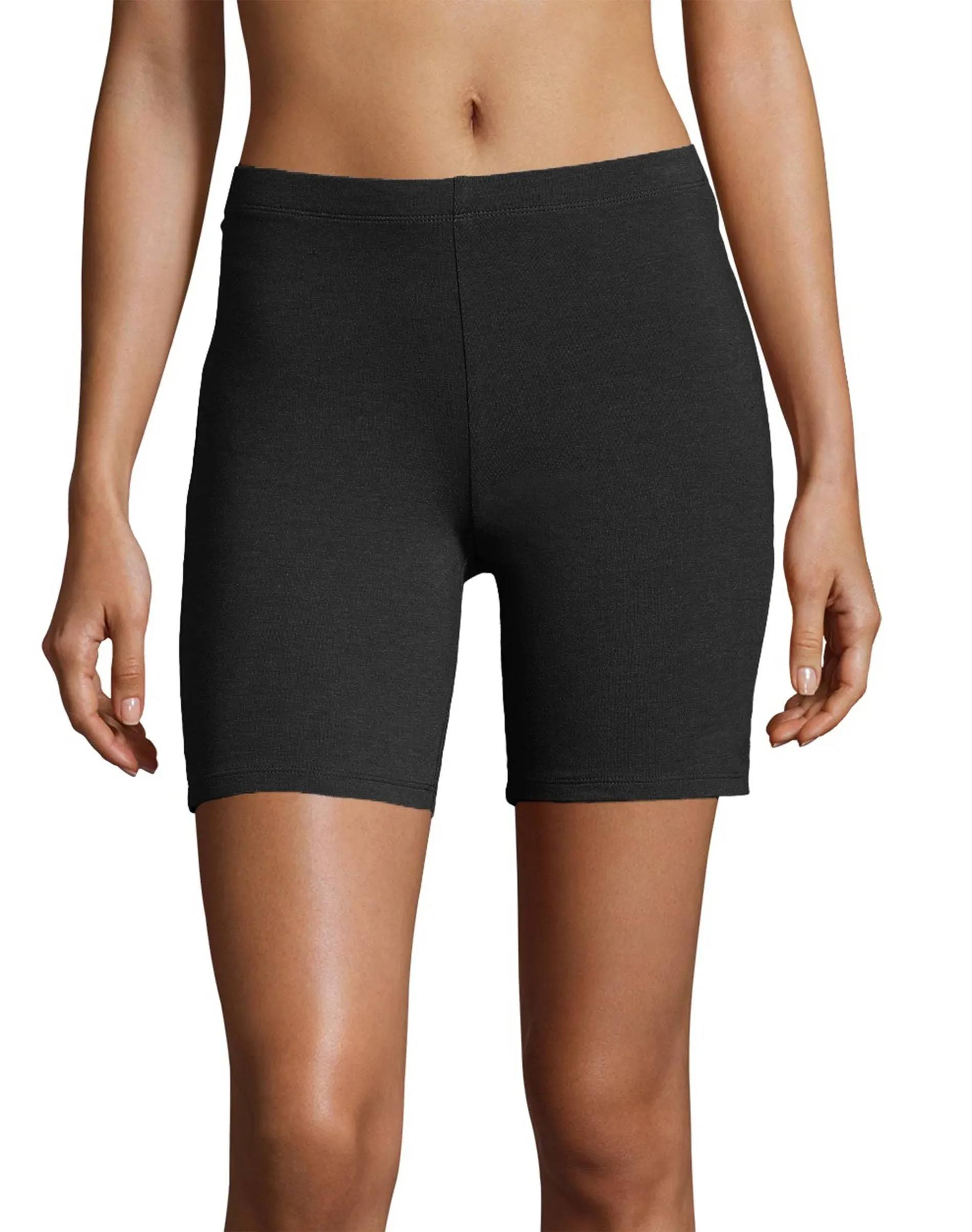 Women's Hanes® Stretch Jersey Bike Shorts