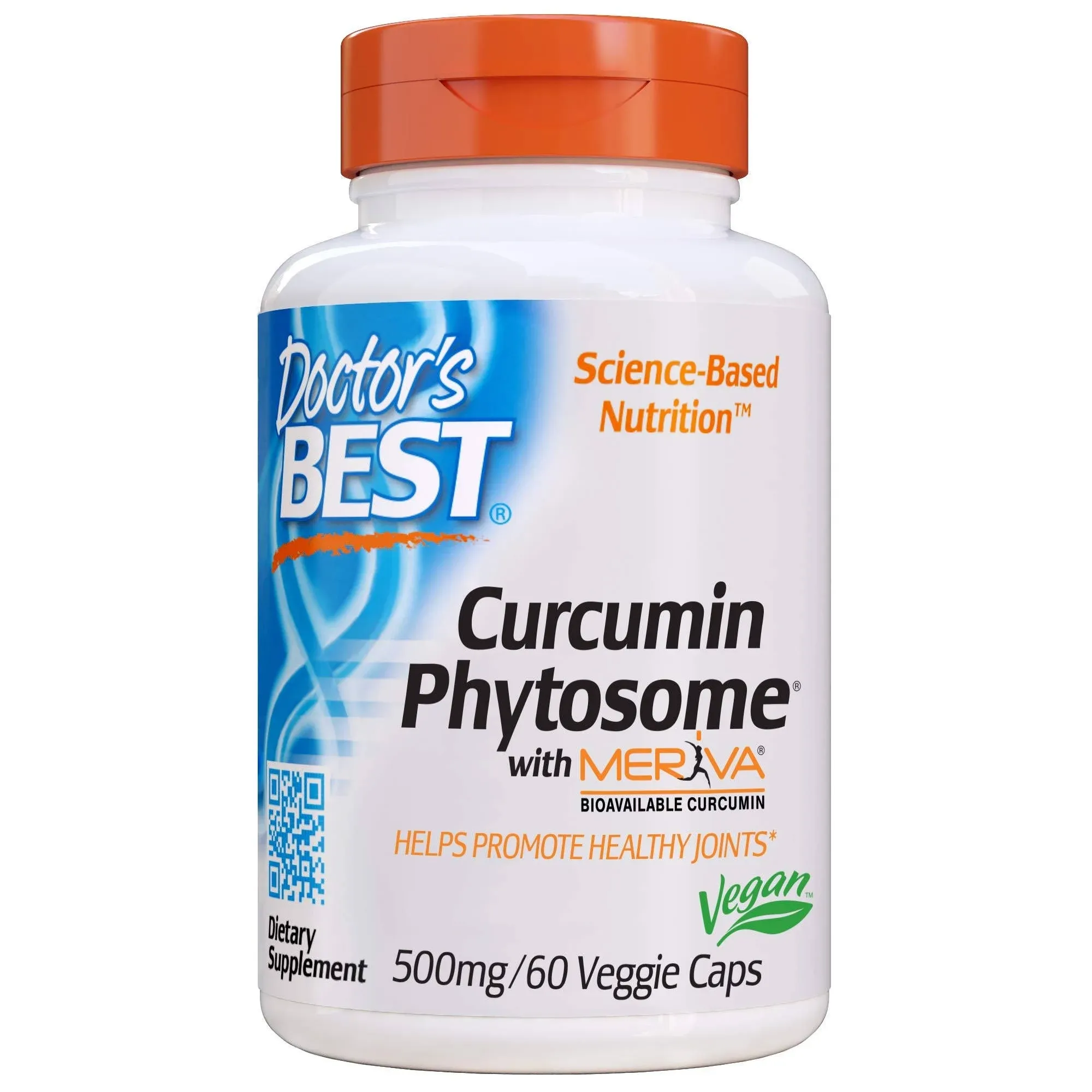 Doctor's Best - Curcumin Phytosome with Meriva 500 mg - 60 Veggie