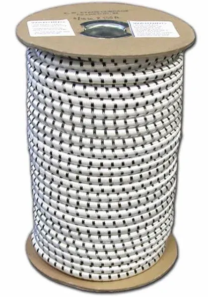 t.w . Evans Cordage SC-104-100 1/4-Inch by 100-Feet Elastic Bungee Shock Cord