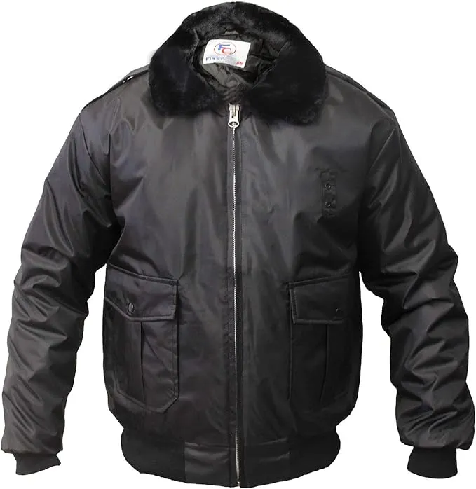 First Class 100% Nylon Oxford Watch-Guard Bomber Jacket