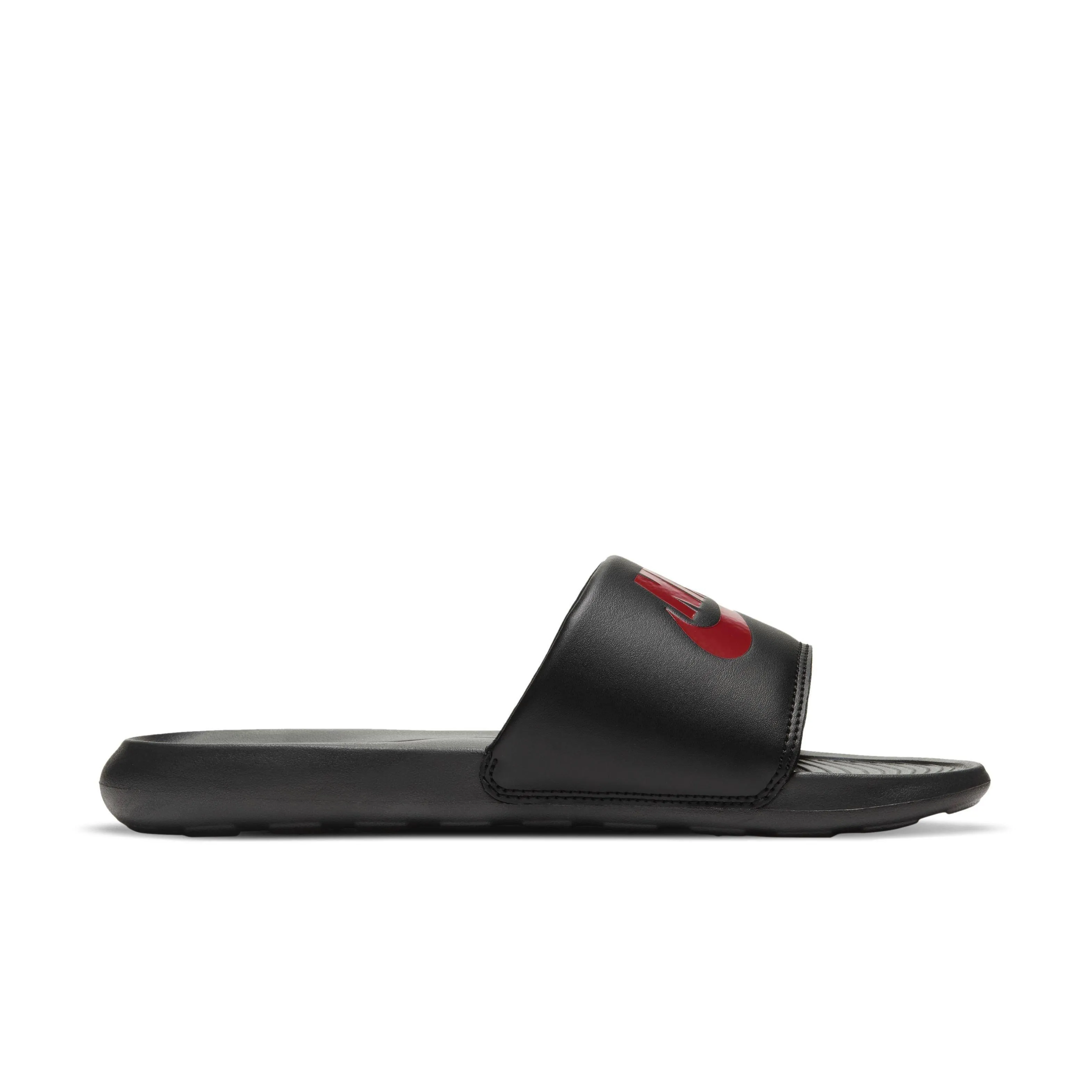 Nike Victori One Slide Black | Black | Red Size 9