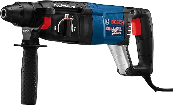 Bosch Bulldog 8-Amp Sds-plus Variable Speed Corded Rotary Hammer Drill