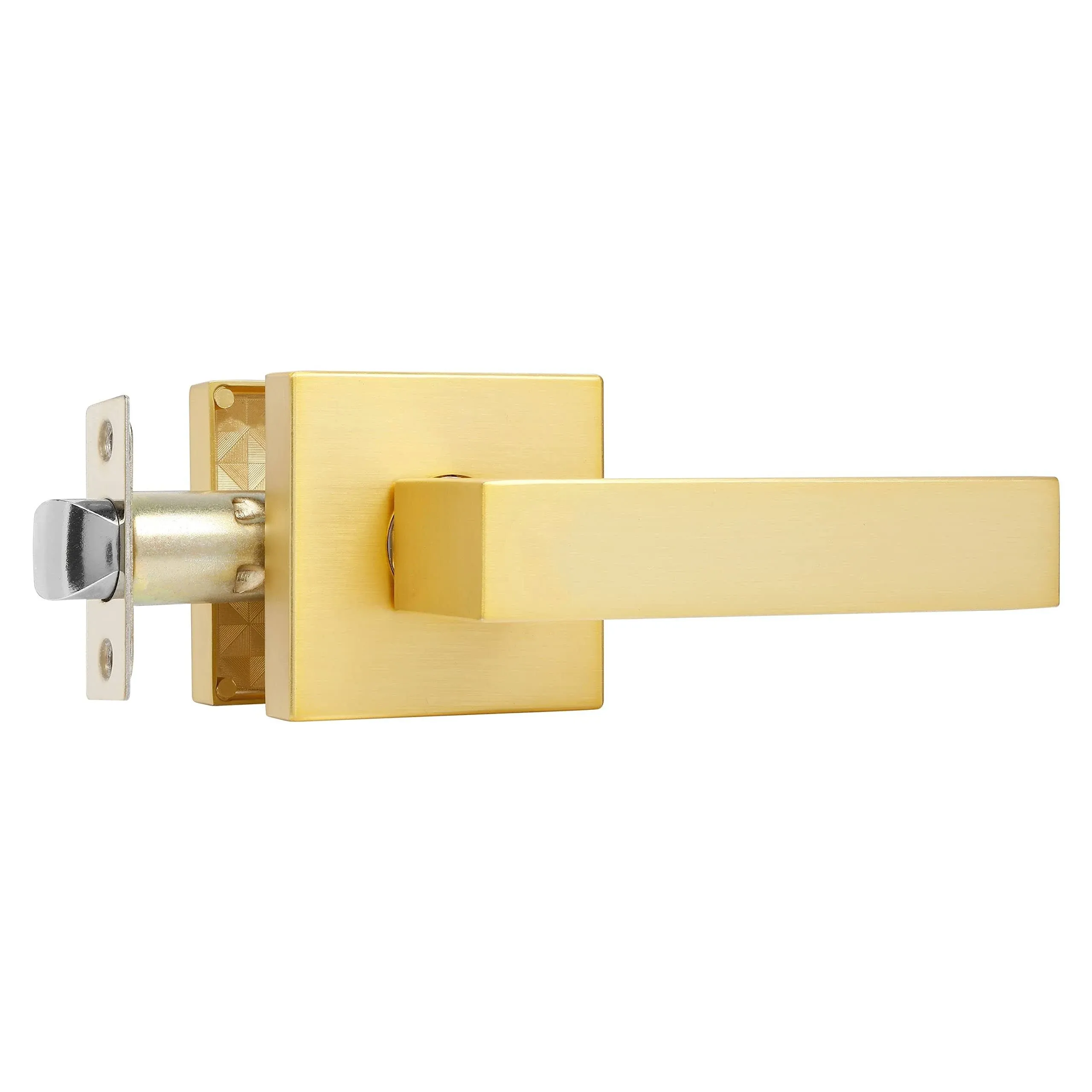 Leydebong 1 Pack Gold Passage Door Levers