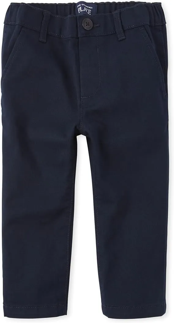 Children&#039;s Place Toddler Boys Uniform Stretch Skinny Chino Pants Size 2T Blue