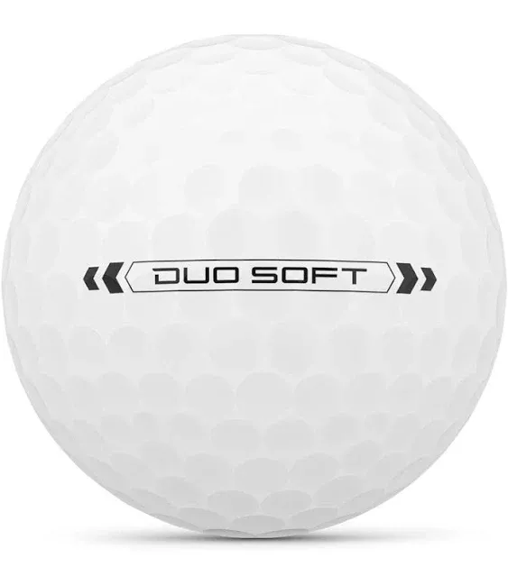 Wilson Duo Soft Golf Balls White