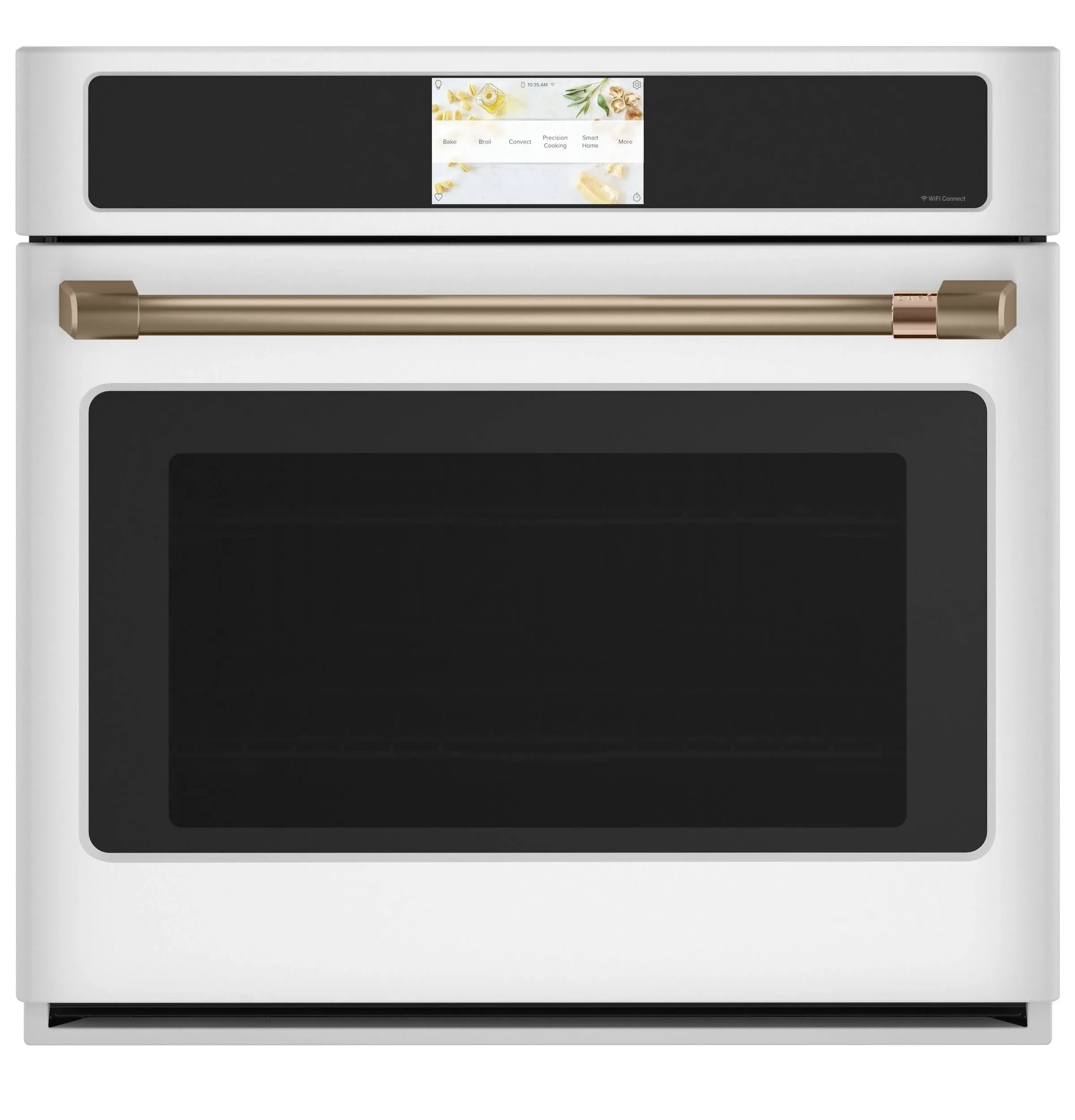 Cafe Professional Series 30" Smart Built-in Convection Single Wall Oven White