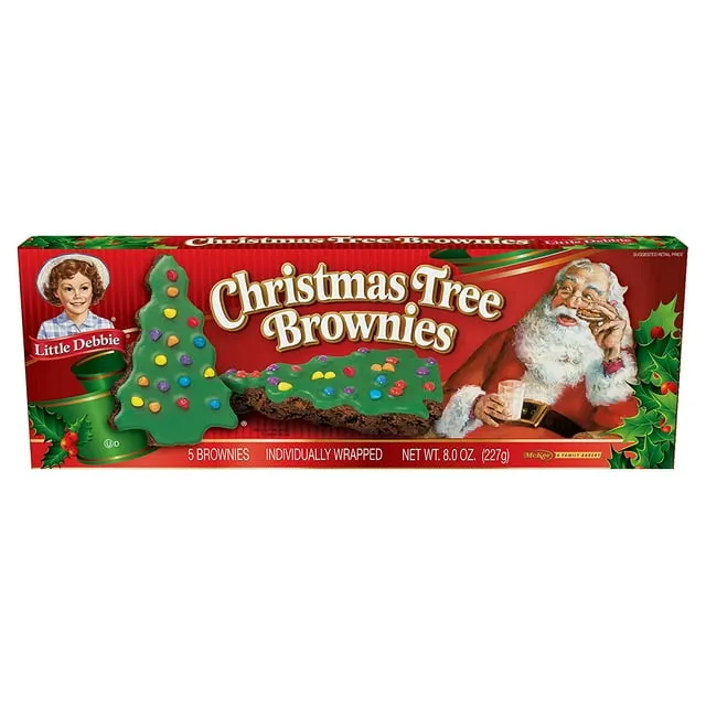 Little Debbie Christmas Tree Brownies