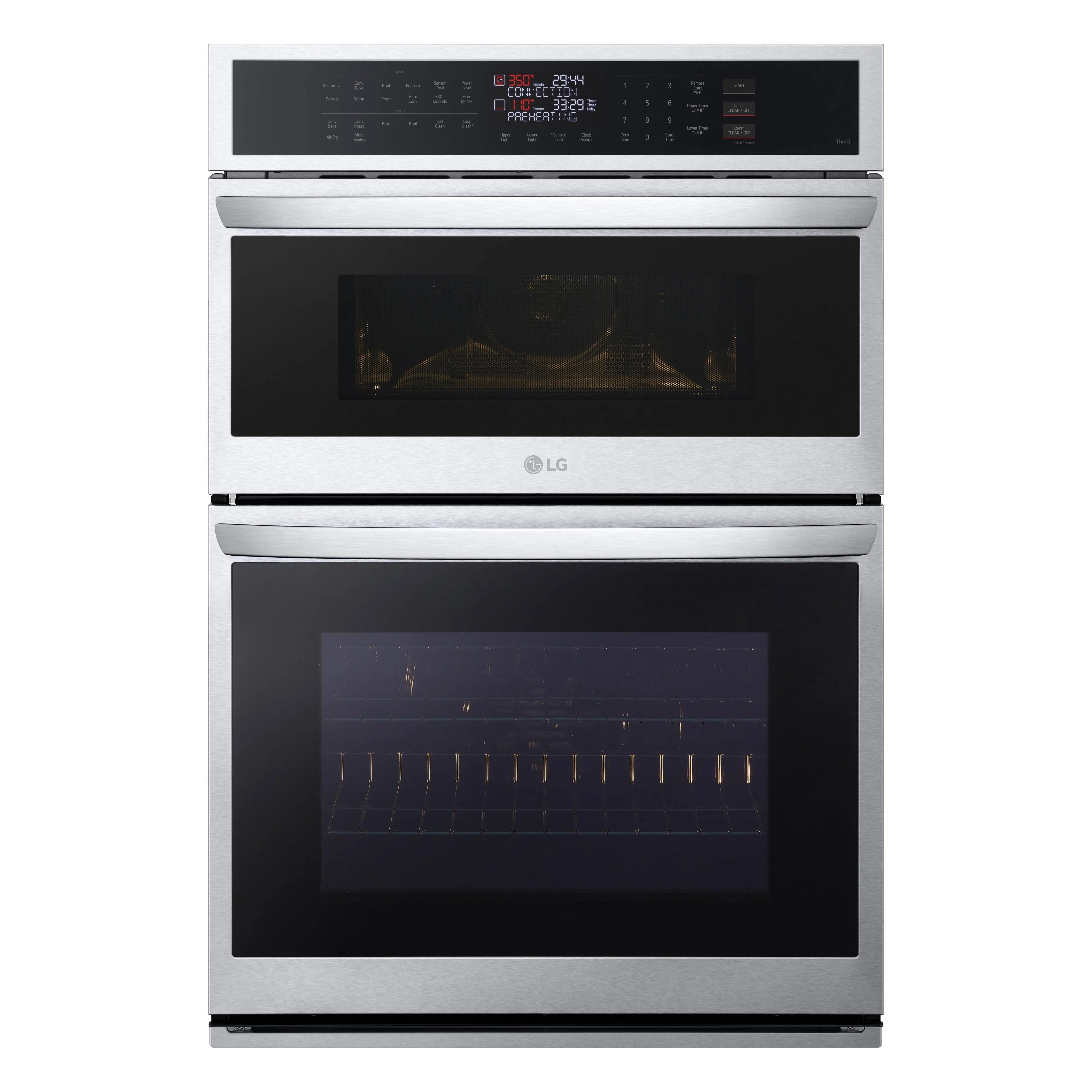 LG WCEP6423F 30" Combination Wall Oven - Stainless Steel