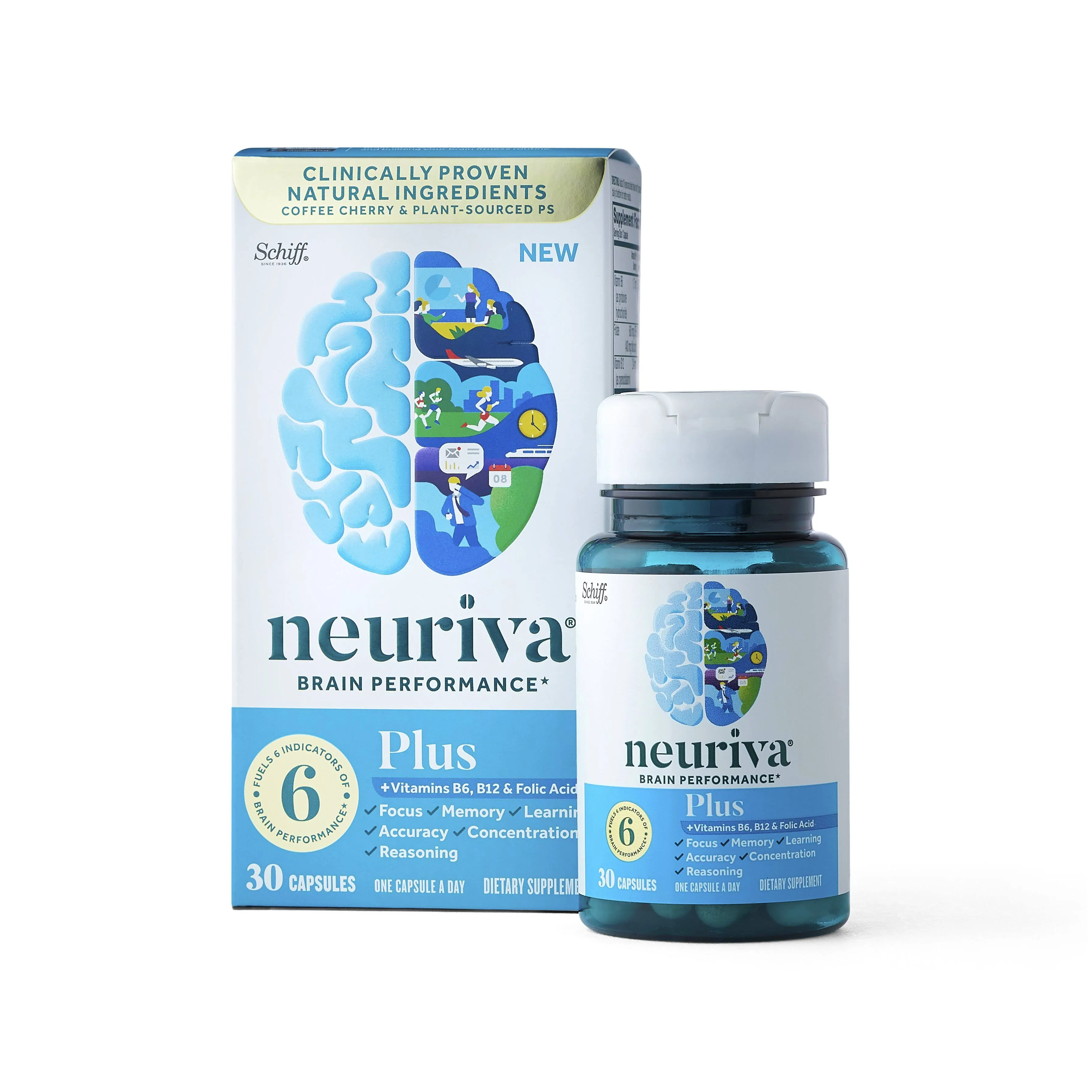 Neuriva Plus Brain Performance Capsules - 30ct