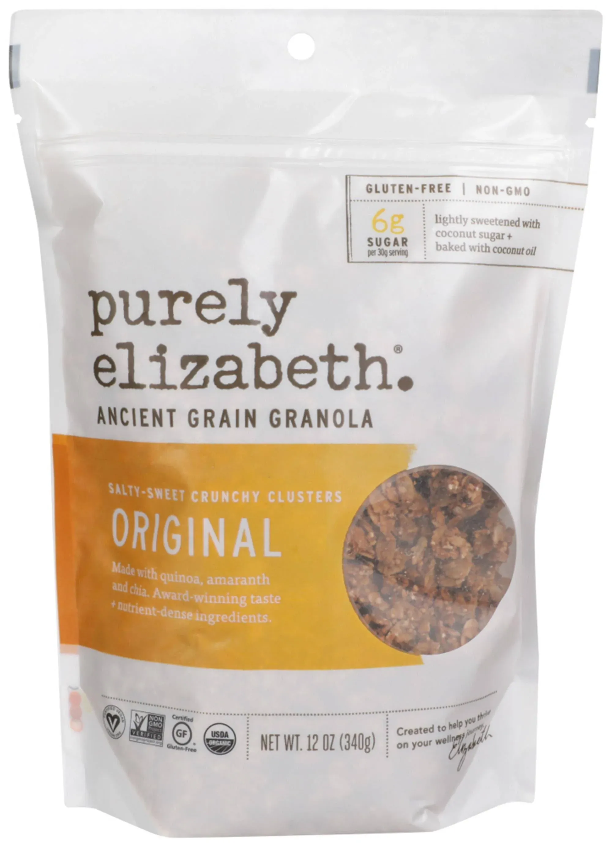 Purely Elizabeth - Original Ancient Grain Granola, 12 oz