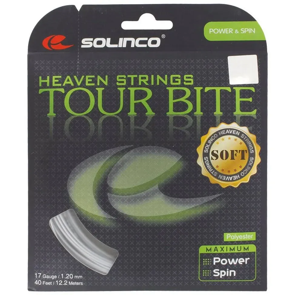 Solinco Tour Bite Soft 16L Silver Tennis String