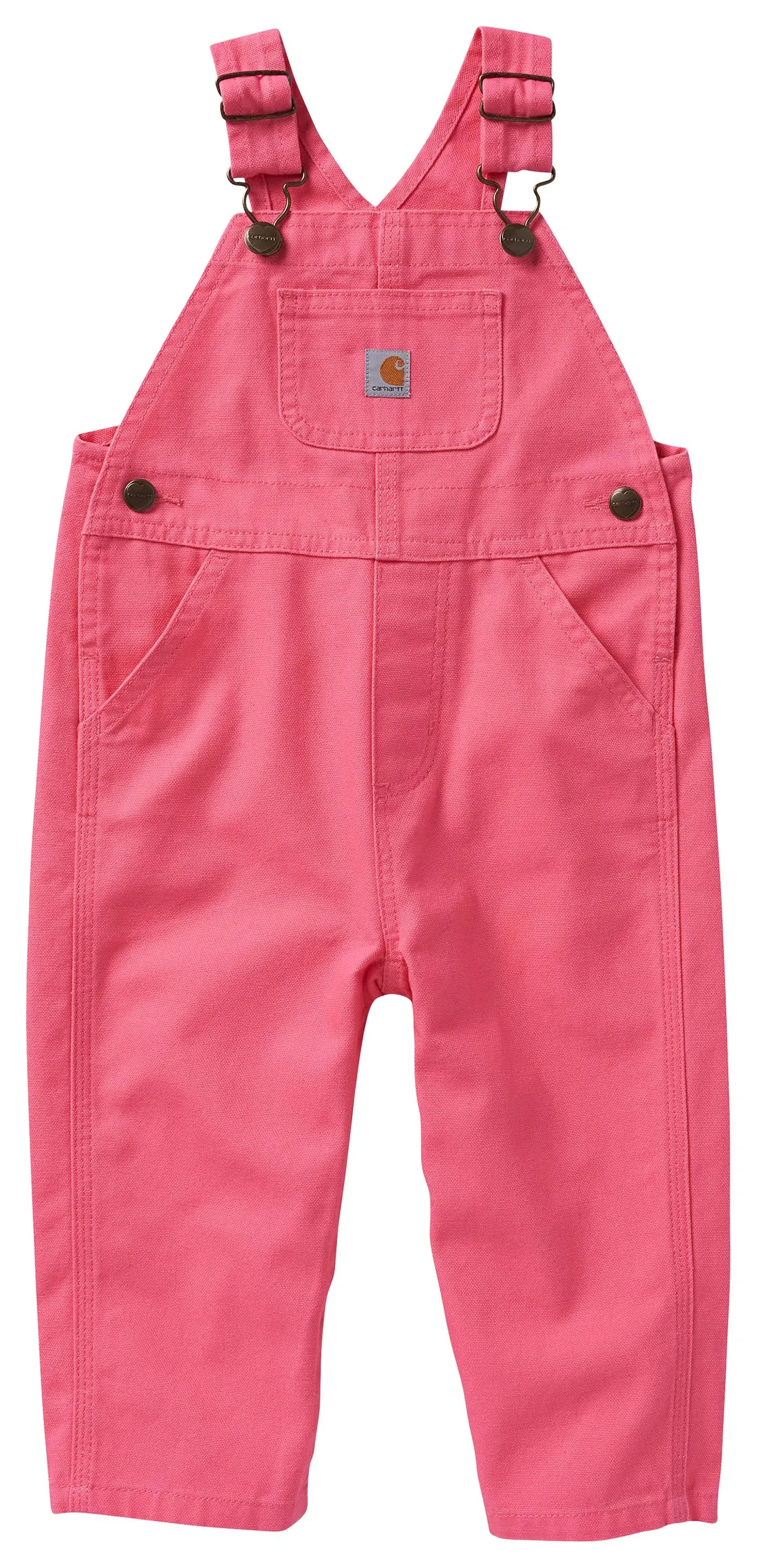 Carhartt Girls' Loose Fit Canvas Bib Overall