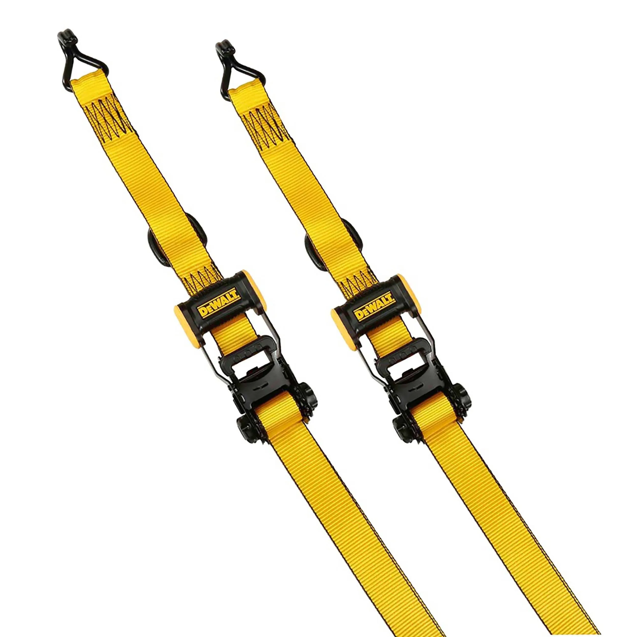 DeWalt Ratchet Straps 2 Pack DXBC33002 | Size 1.5" x 16'