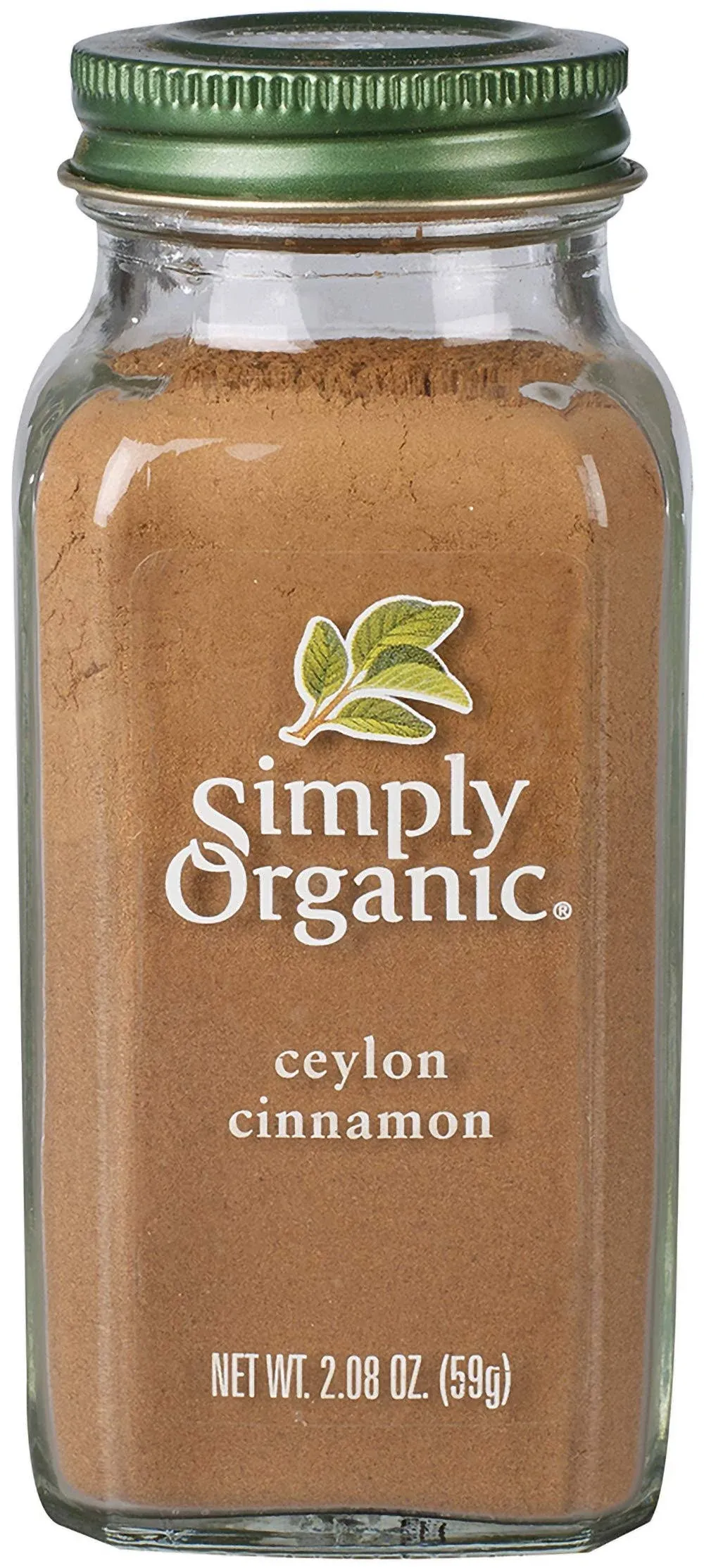 Simply Organic, Canela Orgânica Do Ceilão, 59 G