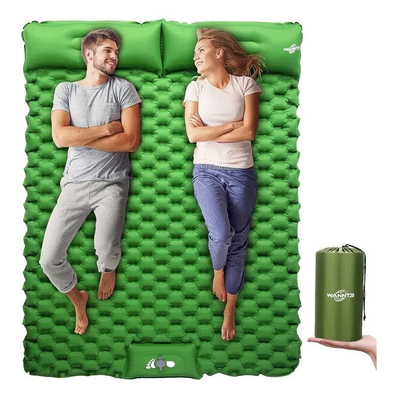 Inflatable Sleeping Pad\xa0Airpad Built-in Pump Camping\xa0Hiking Carry Bag\xa0Repair