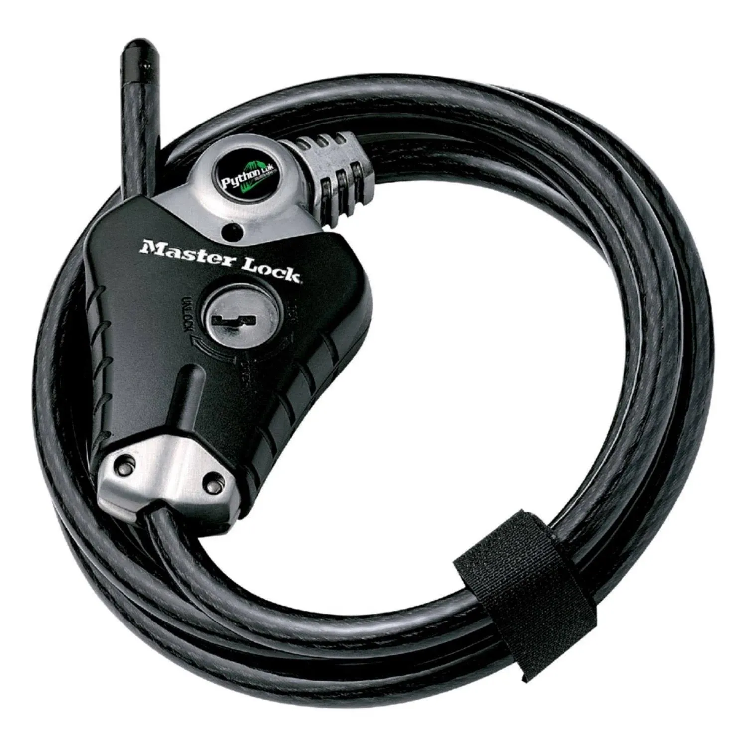 Master Lock 8 ft. Python Vinyl Coated Adjustable Locking Cable