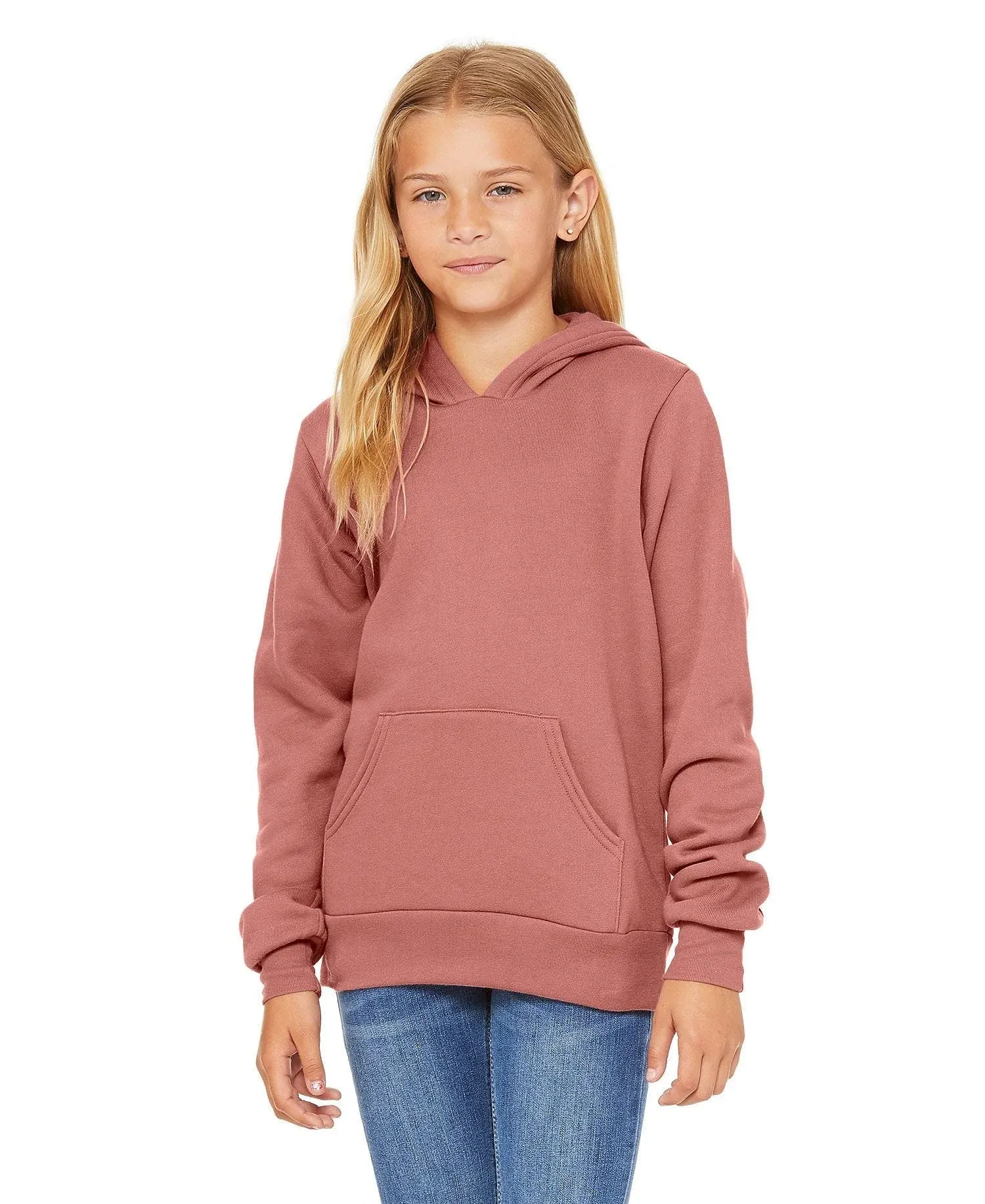 Bella + Canvas Youth Sponge Fleece Pullover Hoodie