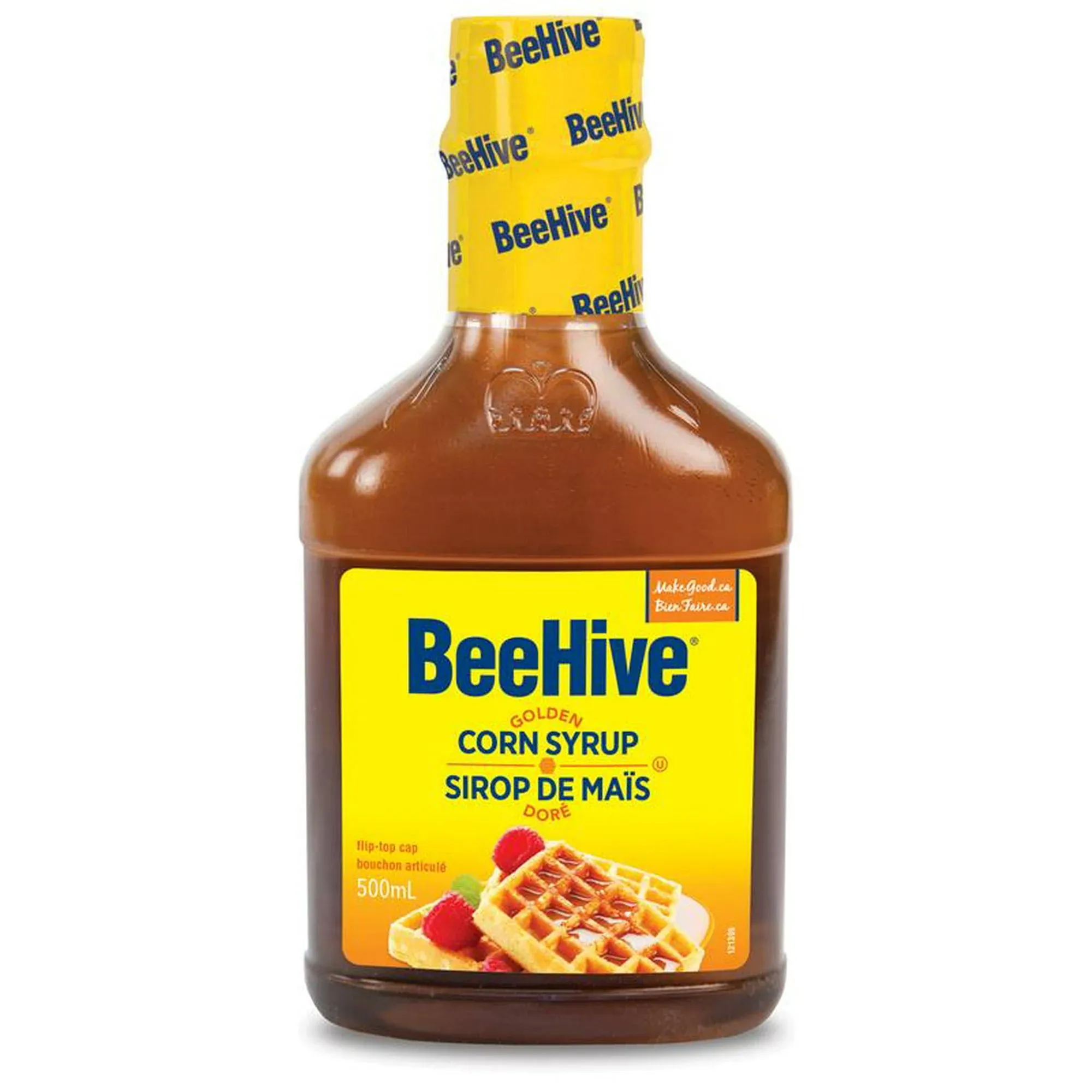 BEEHIVE Golden Corn Syrup  500 ML/16.9oz.  {Imported from Canada}