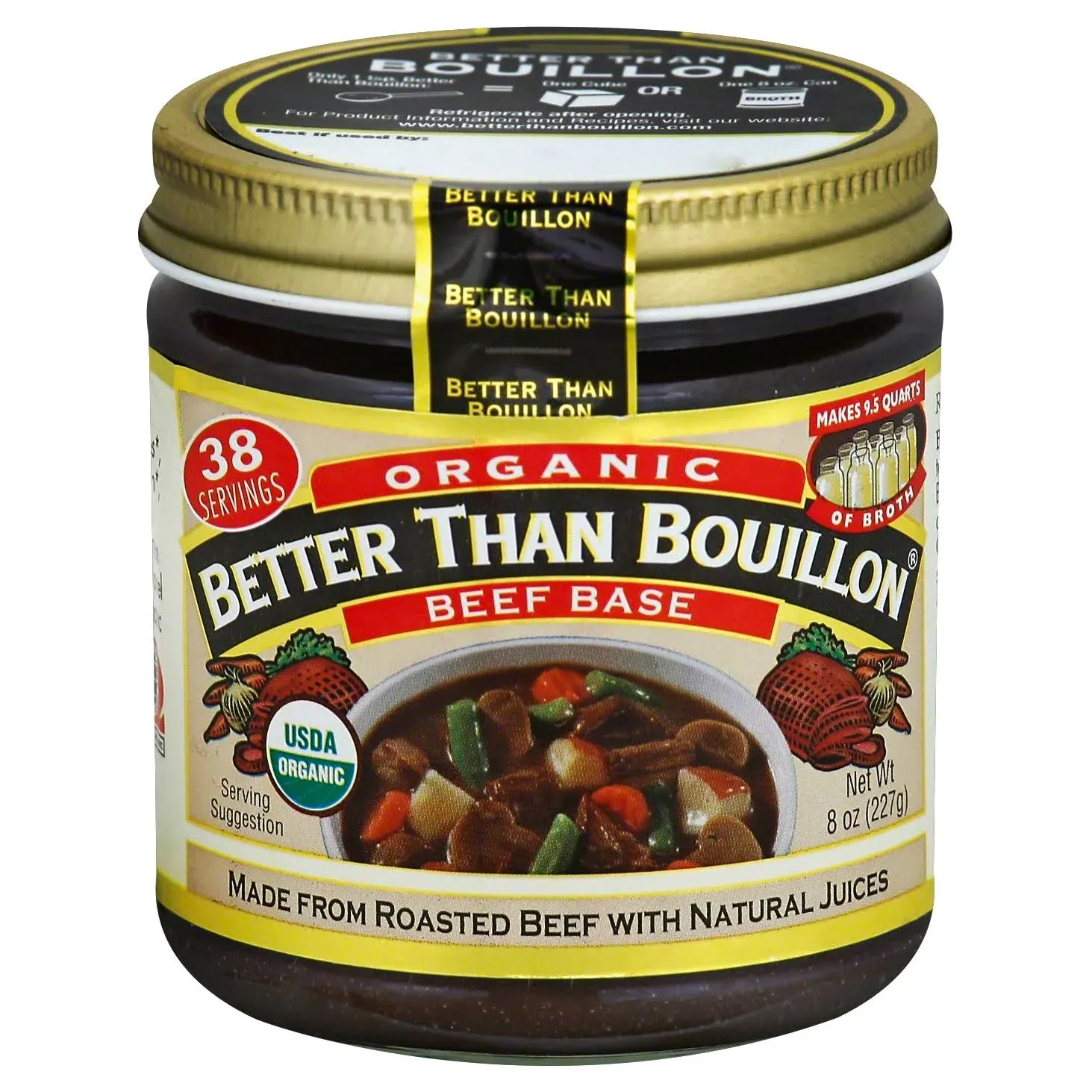 Better Than Bouillon Organic Roasted Beef Base (21 oz)