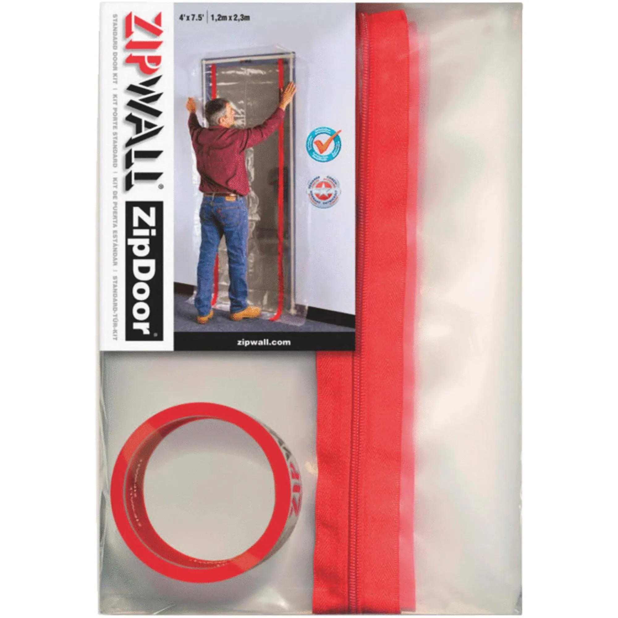 Zipwall ZDS ZipDoor Standard Door Kit