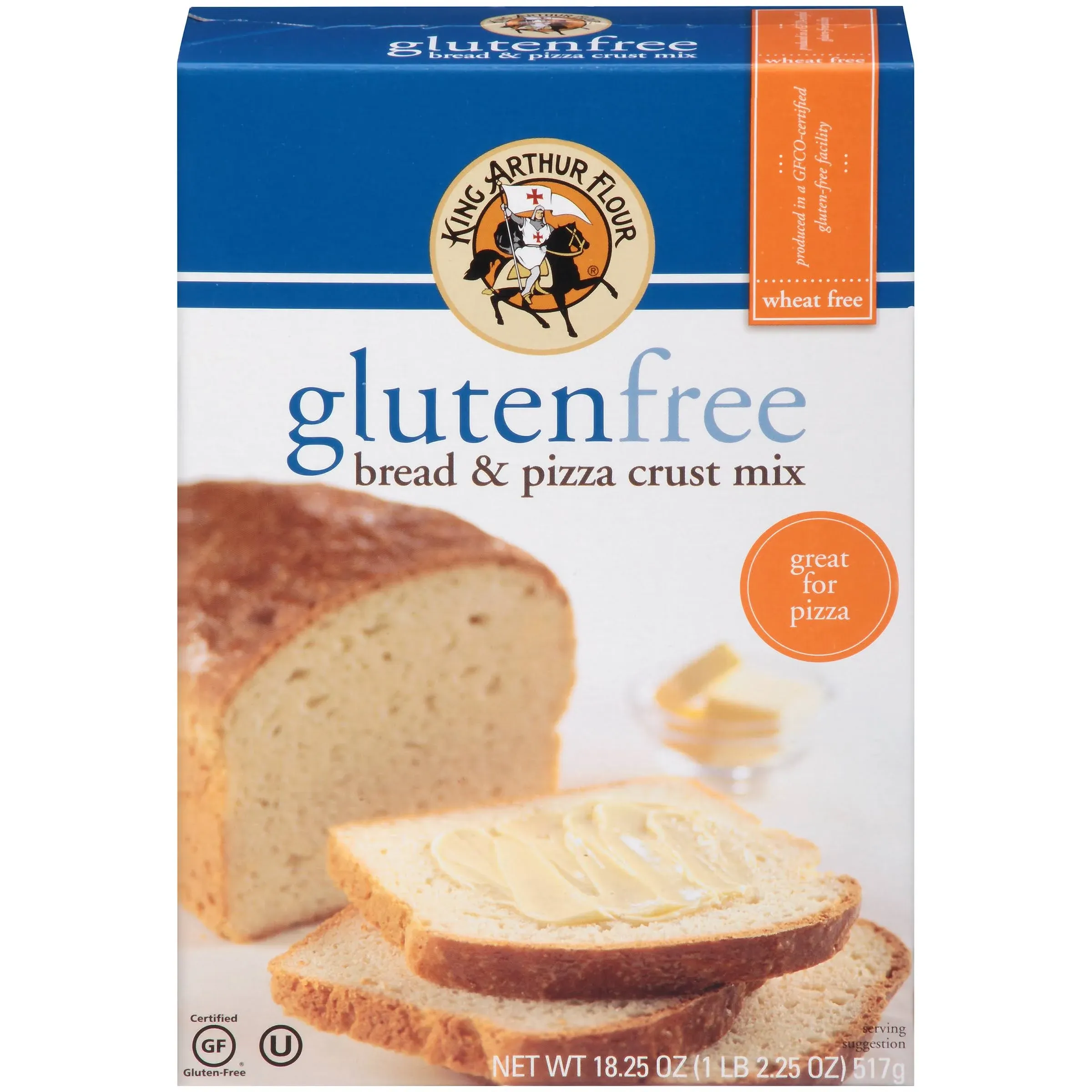 King Arthur Gluten Free Bread Mix - 18 oz box