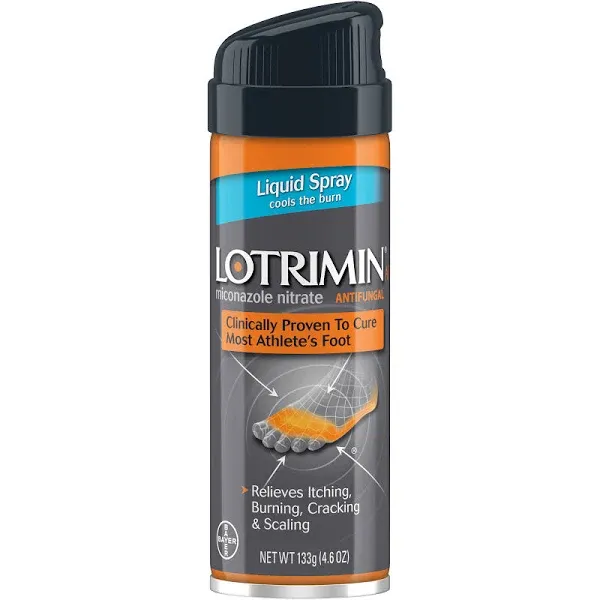 Lotrimin AF Antifungal Athlete's Foot Liquid Spray - 4.6 oz.