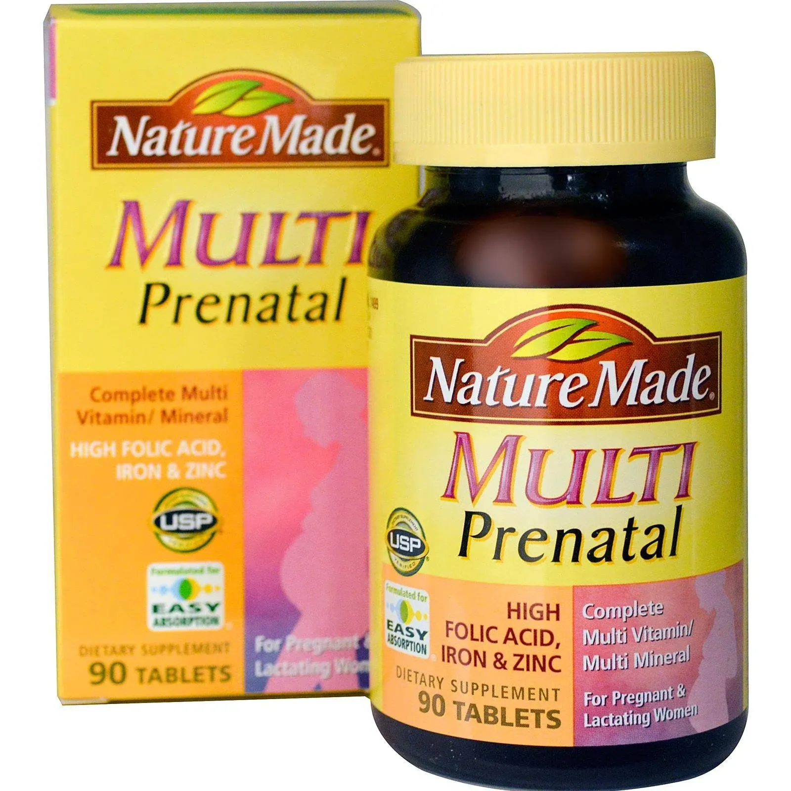 Nature Made Prenatal Multi + DHA - 90 Softgels