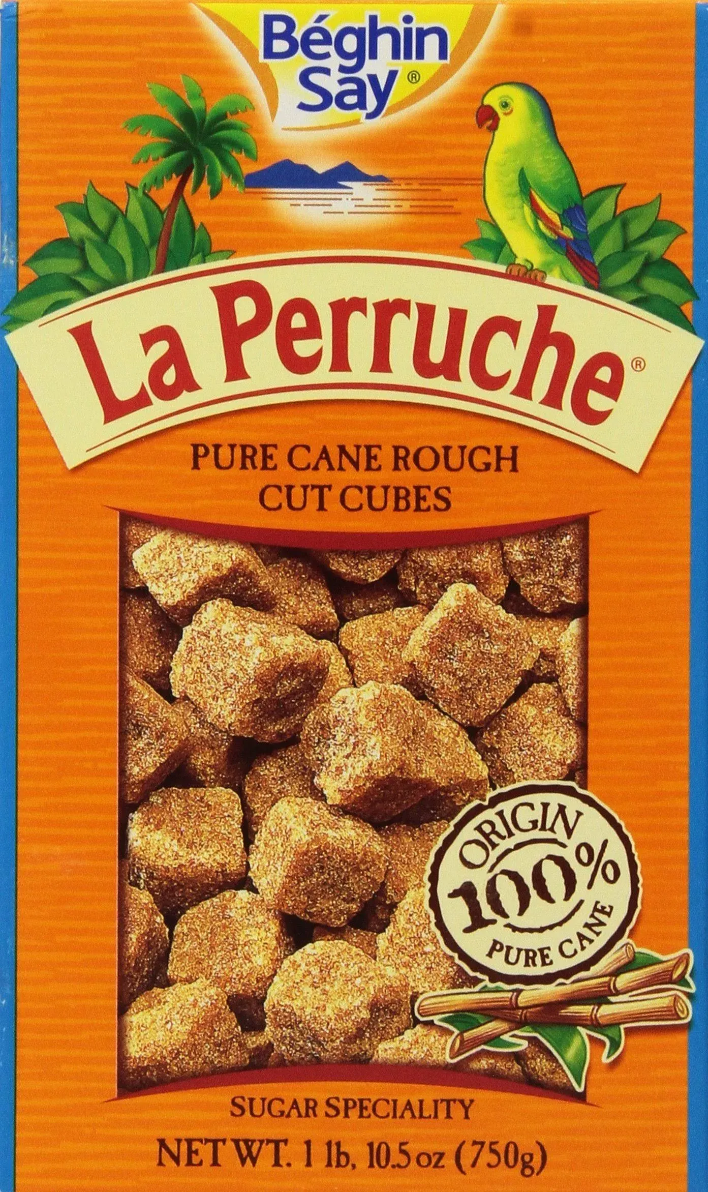 La Perruche Brown Sugar Cubes 1 lb. 10.5 oz (750g) 1 Pack