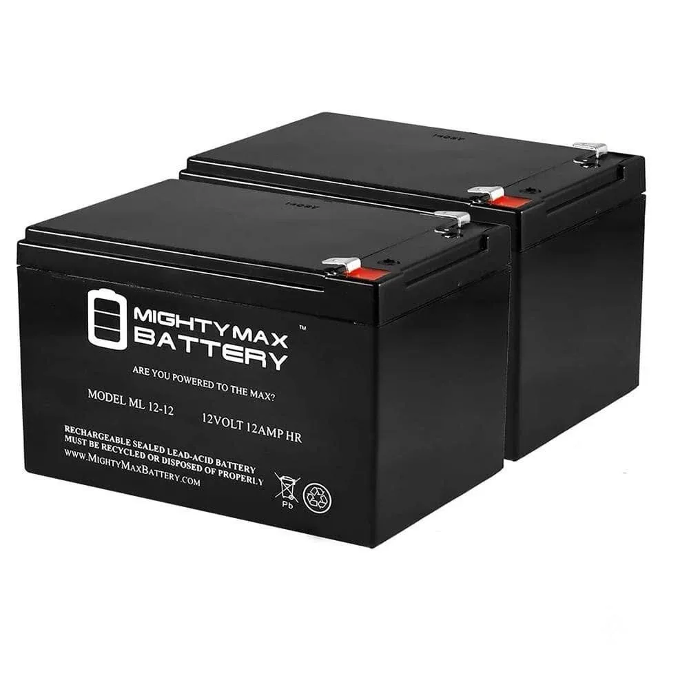 Mighty Max Battery 12V 12Ah Compatible Battery for APC Suvs650 BP1000 Rbc6 Ups ...